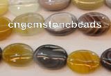 CAG2360 15.5 inches 13*18mm oval African botswana agate beads