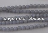 CAG2365 15.5 inches 4mm round blue lace agate beads wholesale