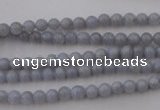 CAG2365 15.5 inches 4mm round blue lace agate beads wholesale