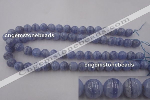 CAG2369 15.5 inches 12mm round blue lace agate beads wholesale