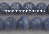 CAG2370 15.5 inches 14mm round blue lace agate beads wholesale