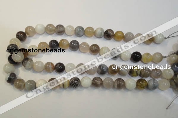 CAG2414 15.5 inches 12mm round Chinese botswana agate beads