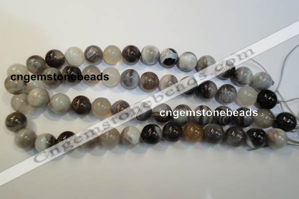 CAG2415 15.5 inches 14mm round Chinese botswana agate beads