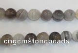 CAG2422 15.5 inches 8mm faceted round Chinese botswana agate beads