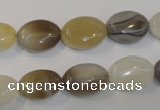 CAG2442 15.5 inches 10*14mm oval Chinese botswana agate beads