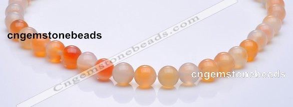 CAG264 10mm round agate gemstone beads Wholesale