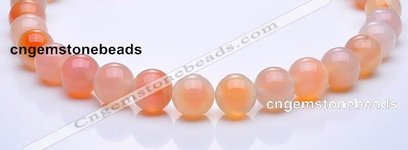 CAG267 14mm round agate gemstone beads Wholesale