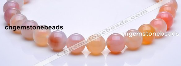 CAG268 16mm round agate gemstone beads Wholesale