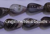 CAG2761 15.5 inches 12*20mm teardrop botswana agate beads wholesale