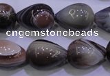 CAG2763 15.5 inches 15*20mm teardrop botswana agate beads wholesale