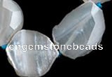 CAG330 rough agate gemstone nugget shape  beads Wholesale