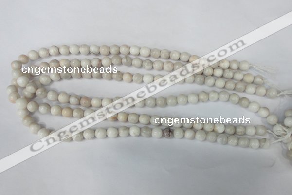 CAG3603 15.5 inches 8mm round natural crazy lace agate beads