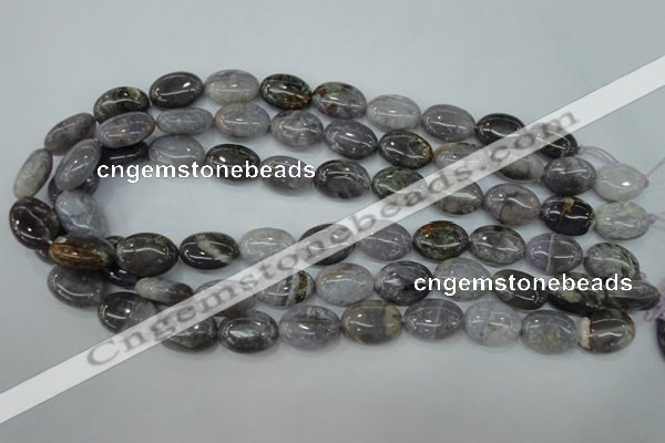 CAG3644 15.5 inches 13*18mm oval ocean agate gemstone beads