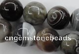 CAG3687 15.5 inches 18mm round botswana agate beads wholesale