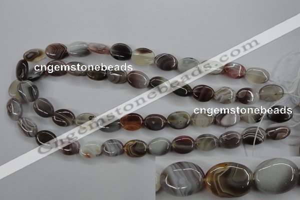 CAG3722 15.5 inches 12*16mm oval botswana agate beads wholesale