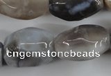 CAG3730 15.5 inches 18*25mm faceted nuggets botswana agate beads