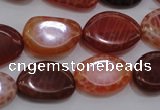 CAG4230 15.5 inches 12*16mm - 14*19mm freeform natural fire agate beads