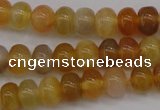 CAG4330 15.5 inches 5*7mm rondelle botswana agate gemstone beads