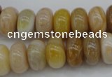 CAG4332 15.5 inches 8*14mm rondelle botswana agate gemstone beads