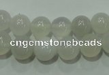 CAG4342 15.5 inches 8mm round white agate beads wholesale