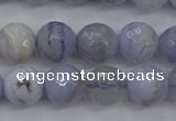 CAG4362 15.5 inches 8mm faceted round blue lace agate beads