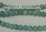 CAG4401 15.5 inches 6mm round dyed blue lace agate beads