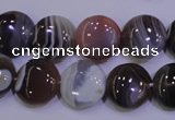 CAG4443 15.5 inches 14mm flat round botswana agate beads wholesale