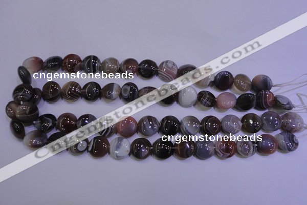 CAG4443 15.5 inches 14mm flat round botswana agate beads wholesale