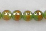 CAG445 15.5 inches 14mm round agate gemstone beads wholesale