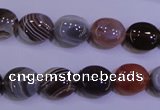 CAG4451 15.5 inches 10*12mm oval botswana agate beads wholesale