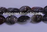 CAG4452 15.5 inches 10*14mm oval botswana agate beads wholesale