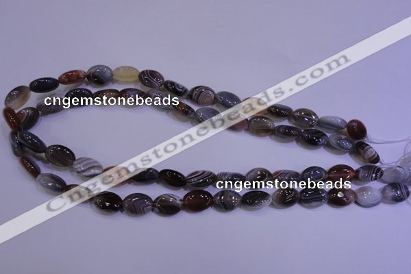 CAG4452 15.5 inches 10*14mm oval botswana agate beads wholesale