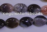 CAG4453 15.5 inches 12*16mm oval botswana agate beads wholesale