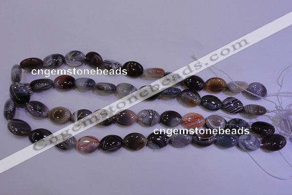 CAG4453 15.5 inches 12*16mm oval botswana agate beads wholesale