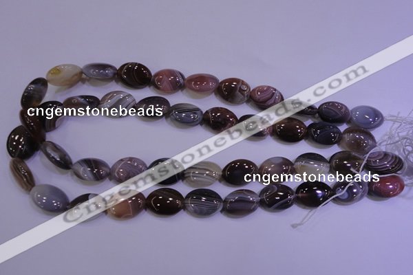 CAG4454 15.5 inches 13*18mm oval botswana agate beads wholesale