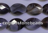 CAG4465 15.5 inches 15*20mm faceted oval botswana agate beads