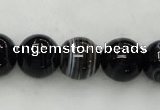 CAG448 15.5 inches 20mm round agate gemstone beads Wholesale