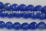 CAG4488 15.5 inches 6mm faceted round agate beads wholesale