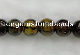 CAG449 15.5 inches 16mm round agate gemstone beads Wholesale