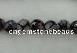 CAG450 15.5 inches 10mm faceted round agate beads Wholesale