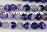 CAG4511 15.5 inches 8mm faceted round agate beads wholesale