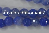 CAG4532 15.5 inches 10mm faceted round agate beads wholesale