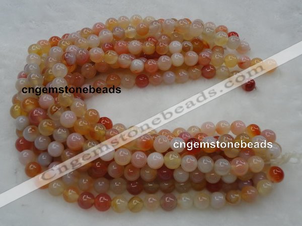 CAG455 15.5 inches 12mm round agate gemstone beads Wholesale