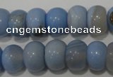 CAG4591 15.5 inches 10*14mm rondelle agate beads wholesale