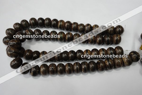 CAG4594 15.5 inches 12*16mm rondelle agate beads wholesale