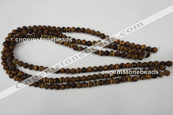 CAG4756 15 inches 6mm round tibetan agate beads wholesale