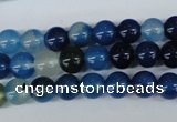 CAG5006 15.5 inches 8mm round agate gemstone beads wholesale