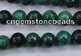 CAG5128 15.5 inches 10mm faceted round agate beads wholesale