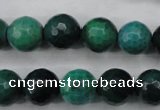 CAG5129 15.5 inches 12mm faceted round agate beads wholesale