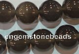 CAG5245 15.5 inches 16mm round Brazilian grey agate beads wholesale